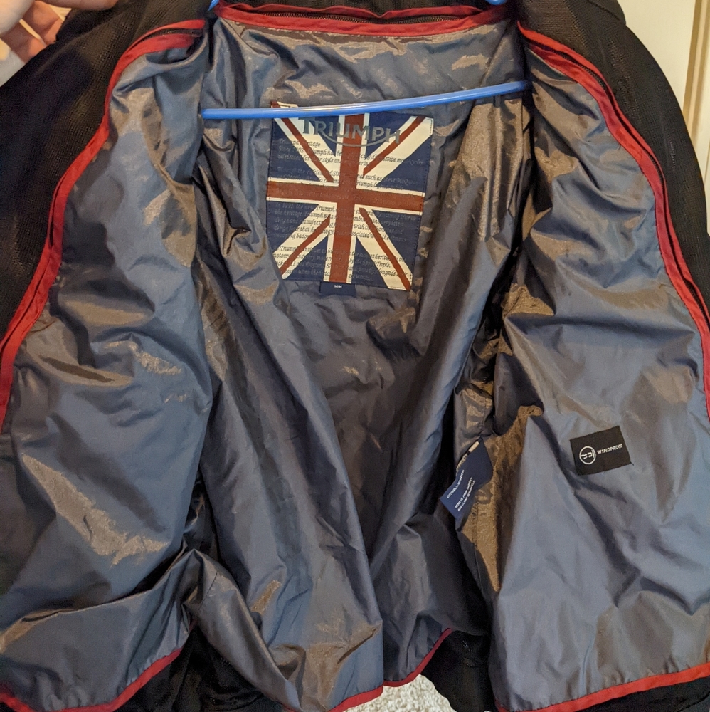 Triumph Mesh Motorcycle Jacket - Picture 3 of 3